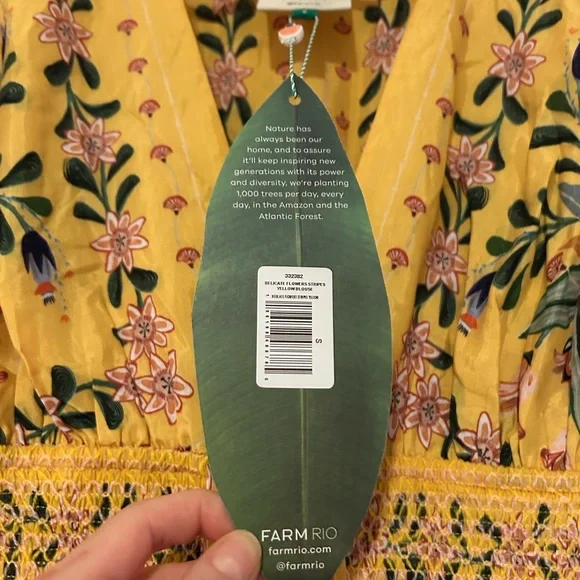 FARM Rio Delicate Flowers Stripes Blouse - Picture 5 of 7